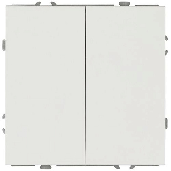 Переключатель 2-кл. СП Galaxy 10А IP20 250В бел. 15-1106-01 Эра Б0070692