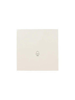 Кнопка звонка СП ZIMA IP20 безвинтов. зажим механизм сл. кость LEZARD 704-9088-103QC