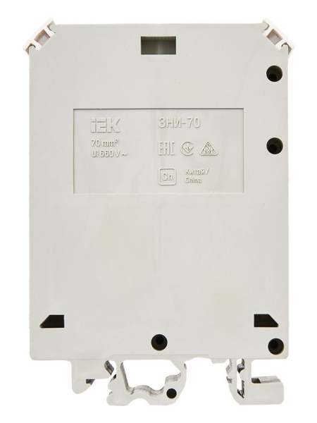 Зажим наборный ЗНИ-70кв.мм (JXB250A) сер. IEK YZN10-070-K03