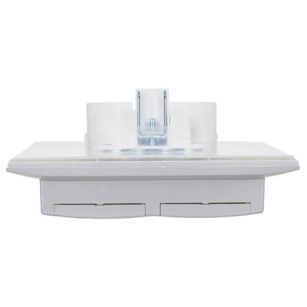 Розетка 2-м SKANDY 16А IP44 с крышкой в сборе SK-R12S серебр. IEK SK-R26-16-44-K23-F
