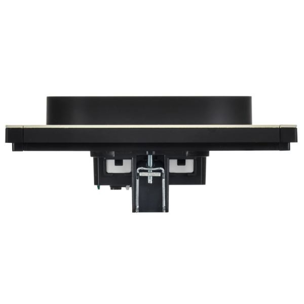 Розетка 2-м СП FORTE&PIANO FP823M 16А IP20 с заземл. защ. шторки безвинтовое крепление сл. кость IEK FP-R24-16-1-M-K41