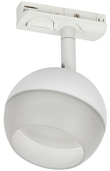 Светильник 4118 декоративный трековый поворотный GX53 бел. IEK LT-USB0-4118-GX53-1-K01