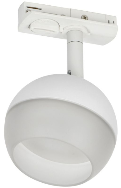Светильник 4118 декоративный трековый поворотный GX53 бел. IEK LT-USB0-4118-GX53-1-K01
