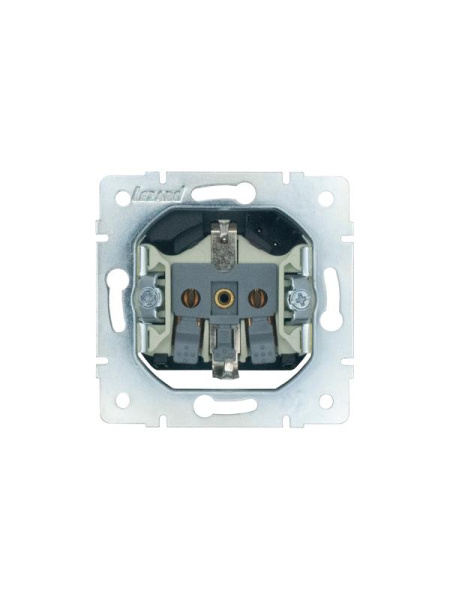 Розетка 1-м СП RAIN 16А IP20 с заземл. + USB механизм бел.. LEZARD 703-0288-181