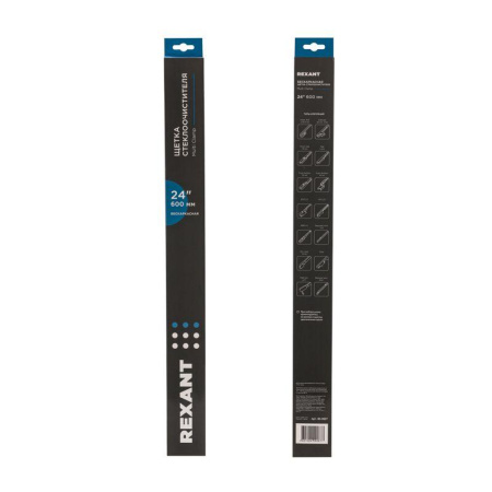 Щетка стеклоочистителя бескаркасная Multi Clamp 600мм Rexant 80-0927
