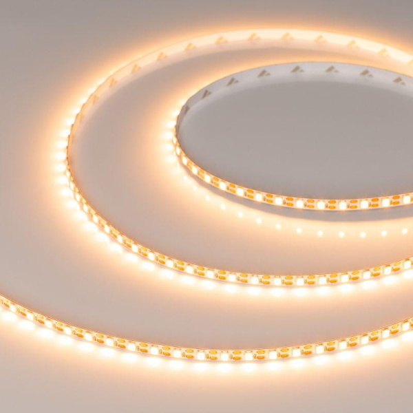 Лента светодиодная FC-A120-5mm 24V Warm2400-CX1 10Вт/м IP20 резка 1 светодиод (уп.5м) Arlight 052783