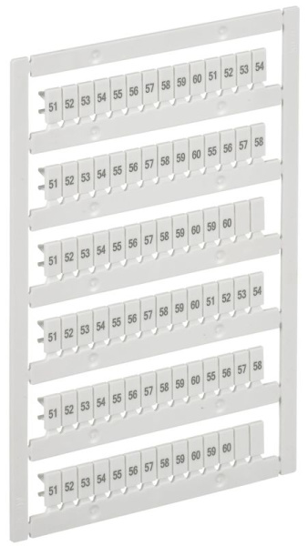 Маркер для CTS/CP 2.5кв.мм "51-60" ARMAFIX IEK AF-CT10D-M-D25-06