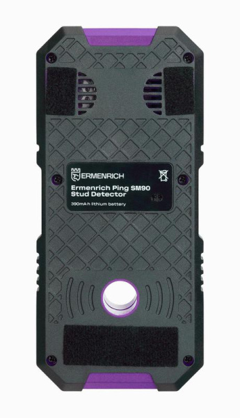 Детектор скрытой проводки Ping SM90 фиолет. Ermenrich 83842