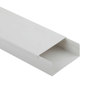 Кабель-канал 100х40 L2000 бел. KK-W-100-40 Эра Б0031142