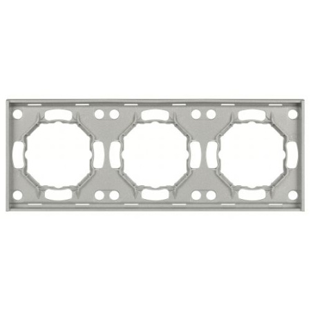 Рамка 3-м Arktik алюм. 16-5003-03 Эра Б0070566