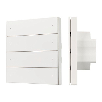 Панель кнопочная SMART-DMX512-801-22-8G-8SC-DIM-IN White (230В 2.4G) (IP20 пластик) INTELLIGENT ARLIGHT 037334