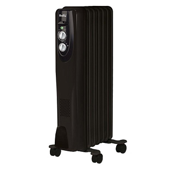 Радиатор масляный 7 секц. 1500Вт Classic black BOH/CL-07BRN 1500 Ballu НС-1050895
