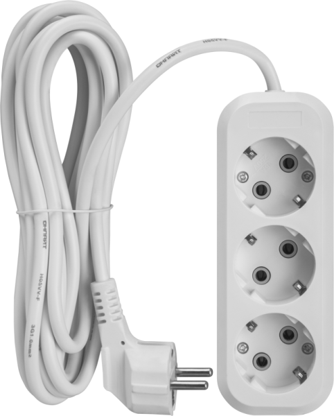 Удлинитель 3х10м с заземл. 16А IP20 90520 OPE-S-03-1000-Е-3х1 ОНЛАЙТ 90520