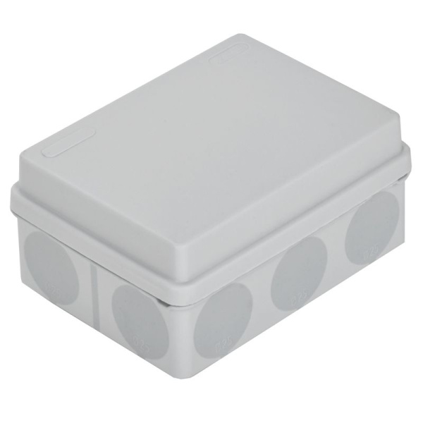 Коробка распаячная ОП КМ42441 150х110х70мм IP67 10 вводов сер. IEK UKO21-150-110-070-K41-66