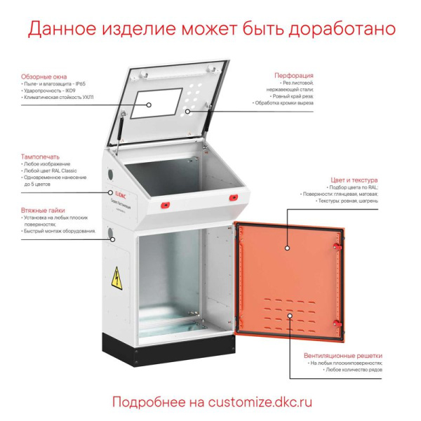 Секция управления RBMPC для пультов/стоек R5R Ш=600мм RAM block DKC R5RBMPC600