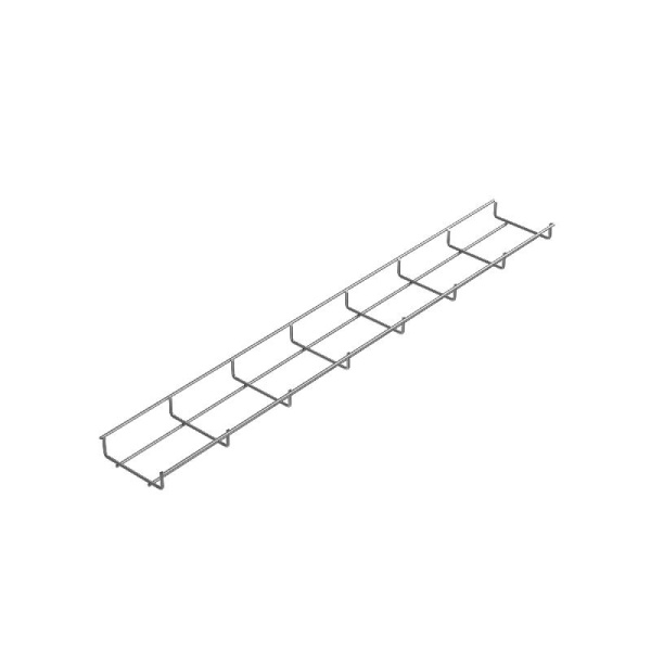 Лоток проволочный 100х30 L3000 сталь 4мм PL30-100-3000 оцинк. КМ LO26647