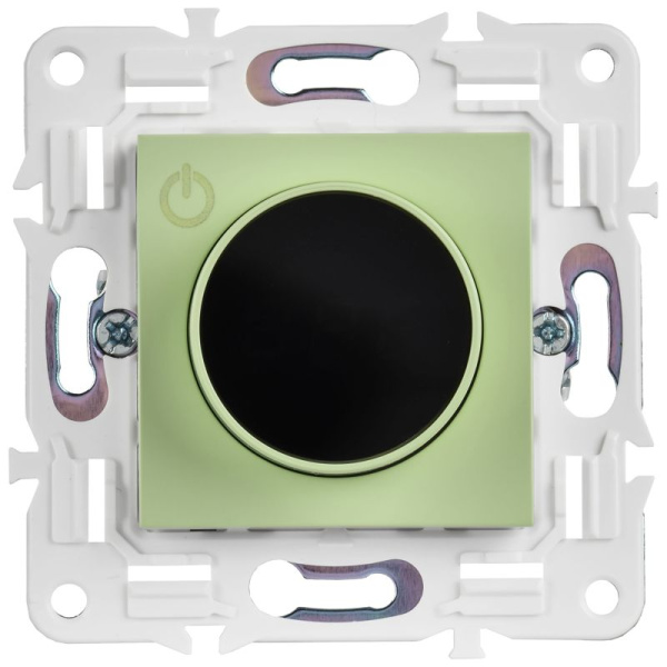 Термостат электронный SKANDY SK-T01G с индикацией мятный IEK SK-RT11-K06
