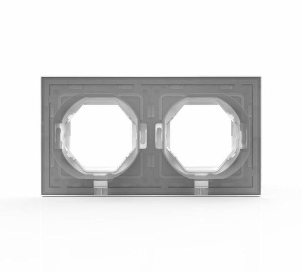 Рамка 2-м Pixel IP44 бел. TOKOV ELECTRIC TKE-PX-RM2-C01-IP44