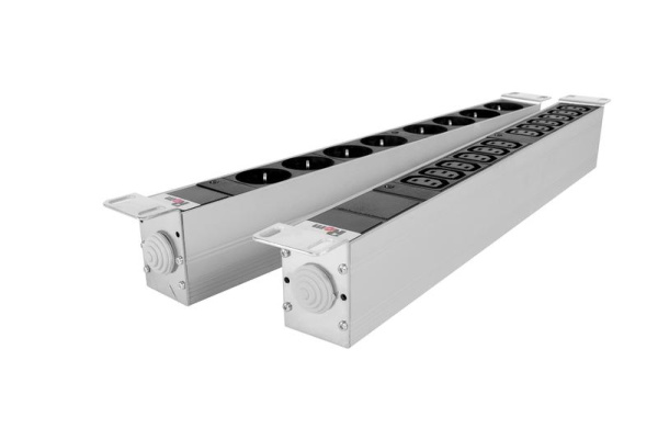 Блок распределения питания R-32-8S-I-440-K 8хSchuko 32А IP20 базов. горизонт. клем. колодка Rem 1478030