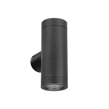 Светильник светодиодный LGD-RAY-WALL-TWIN-R46-2х3W Day4000 GR 24deg 230В IP65 2х3Вт 4000К метал. Arlight 0333071