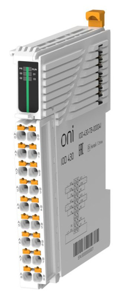 Модуль аналогового вывода IOD 430 4 токовых сигнала ONI IOD-430-TB-00004I