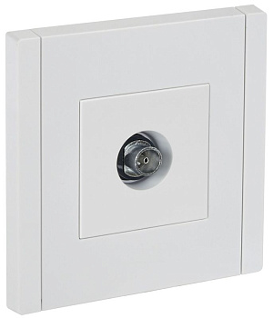 Розетка TV оконечная FORTE&PIANO FP228 бел. IEK FP-A10-O-K01