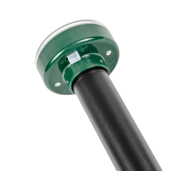Устройство UDR-S20 SOL GREEN для отпугивания кротов и змей на солнечной батарее пост. частота вибрации аккум. в копл. IP44 зел. Uniel UL-00010412