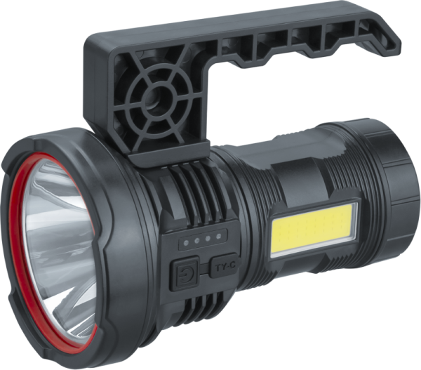 Фонарь-прожектор аккумуляторный 95 563 NPT-SP39-ACCU прож/кемп. 1LED 3W+1COB 5Вт li-ion 1.2А.ч NAVIGATOR 95563