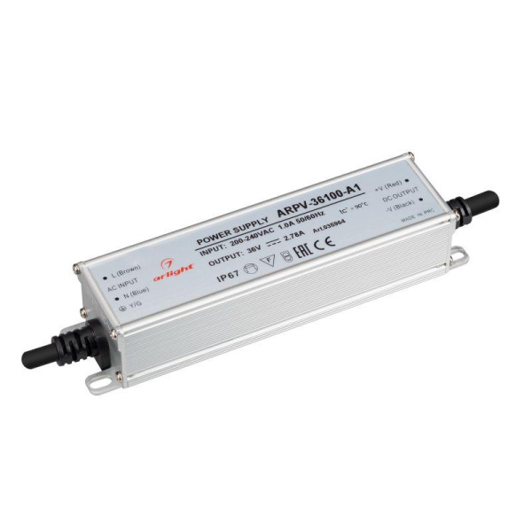 Блок питания ARPV-36100-A1 36В 2.78А 100Вт IP67 металл Arlight 035964