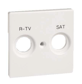 Накладка розетки R-TV+SAT Simon82 алюм. 82097-33