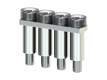 Перемычка для AVK2.5/PIK2.5N 4п UK2.5/4 Klemsan 0.0.0.4.74124