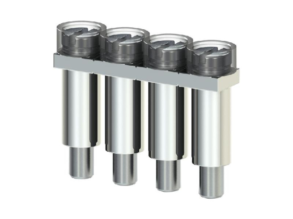 Перемычка для AVK2.5/PIK2.5N 4п UK2.5/4 Klemsan 0.0.0.4.74124