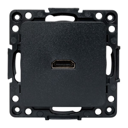 Розетка Стокгольм HDMI механизм черн. EKF EZA00-327-10