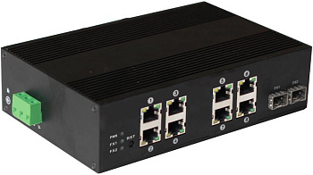 Коммутатор промышленный PoE SW-60802/IC на 10 портов OSNOVO 11058
