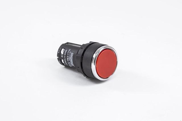 Кнопка нажимная моноблочная 22мм IP 40 1НО EMAS MB100DK