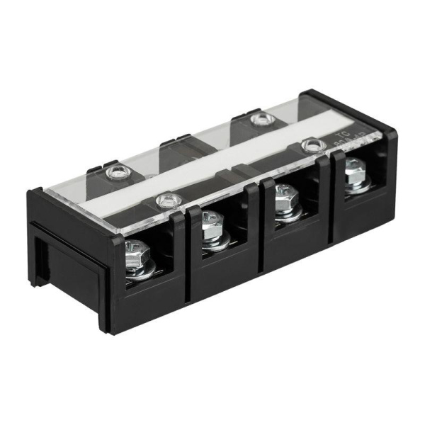 Блок зажимов клеммный БЗН ТС-604 16кв.мм 60А 4 пары Rexant 11-2161
