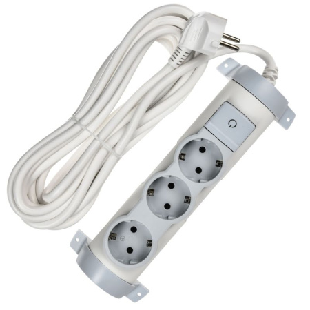Удлинитель 3х5м 16А IP20 Комфорт 3х2P+E IEK 694683
