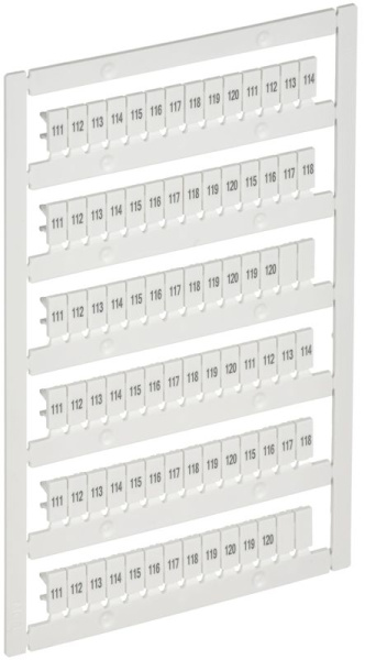 Маркер для CTS/CP 2.5кв.мм "111-120" ARMAFIX IEK AF-CT10D-M-D25-12