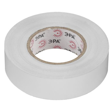 Изолента ПВХ 19ммх20м бел. ET1920WHITE Эра C0036542