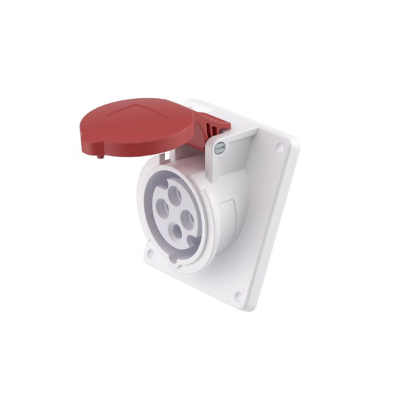 Розетка СП 32А 400В 4п 3P+E IP44 с наклоном DKC DIS4133266