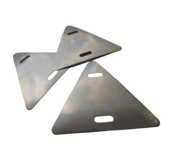 Бирка кабельная У-136 62х55мм INOX (треугольник) (уп.5шт) Промрукав PR08.29501