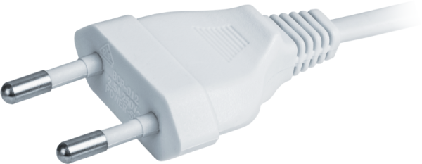 Шнур 61 602 NPS-FS02-170-2х0.5-WH 1.7м с диммир. выкл. бел. Navigator 61602