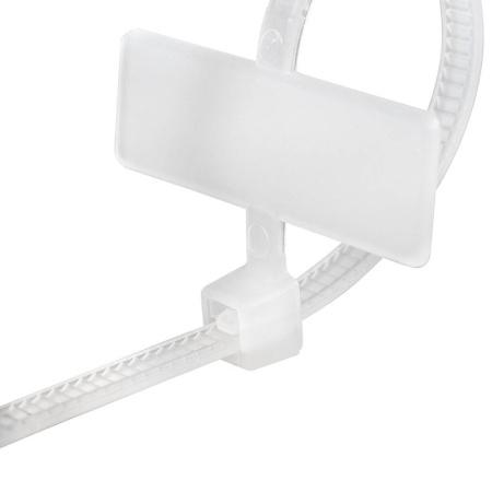 Хомут кабельный КСМ 4х205 нейл. бел. (уп.100шт) Fortisflex 55812