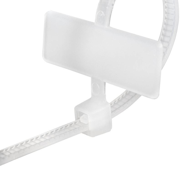 Хомут кабельный КСМ 4х205 нейл. бел. (уп.100шт) Fortisflex 55812