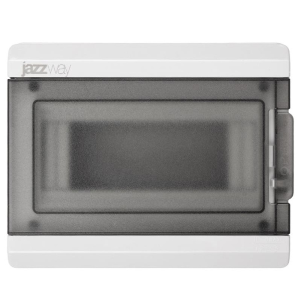 Бокс модульный накладной PDB/W 3008 GR (ЩРН-ПГ- 8) IP65 пластик. JazzWay 5071988
