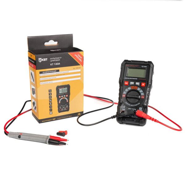 Мультиметр цифровой KT 130A PROLINE КВТ 88549