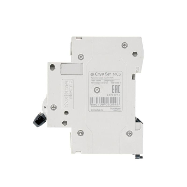 Выключатель автоматический модульный 4п C 6А 4.5кА City9 Set 400В SE C9F34406