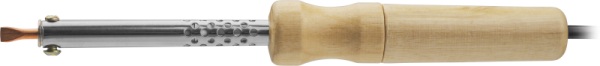 Паяльник 80 843 OSE-Pes01-40W-CP дерево; клин прямой ОНЛАЙТ 80843