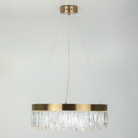 Люстра светодиодная Mary 6129-101 LED 28Вт 3000К хрусталь Rivoli Б0061903