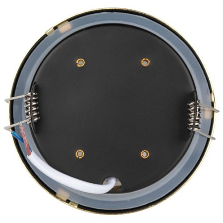 Светильник точечный KL95 GD GX53 IP44 влагозащ. золото ЭРА Б0055810